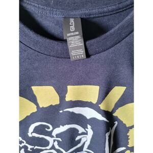 Soulside    band   t shirt size   large navy